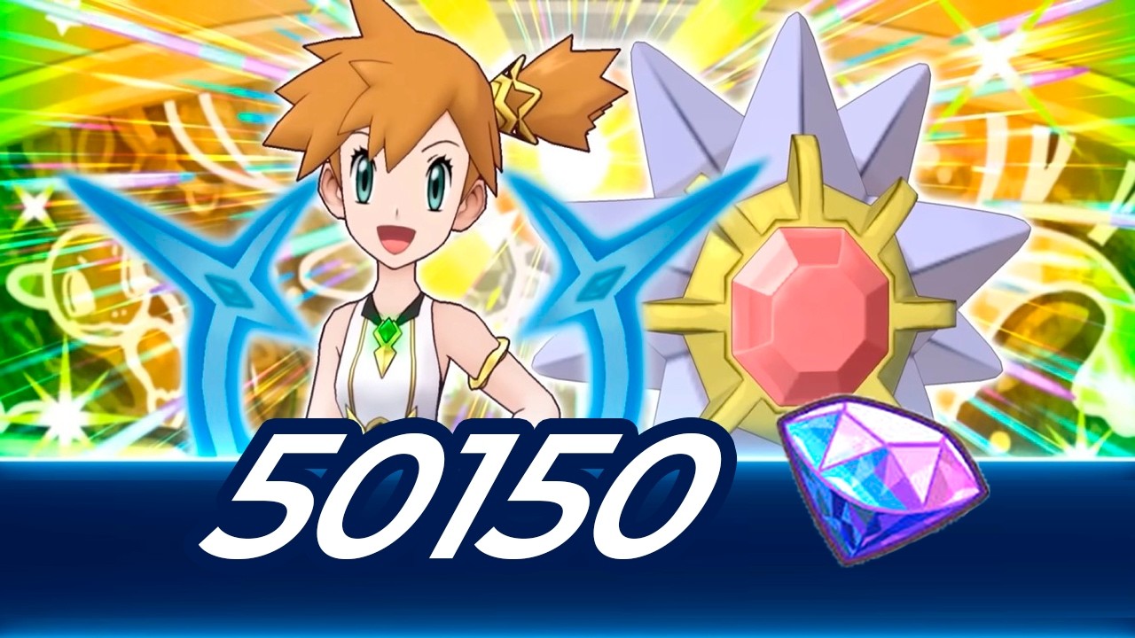 POKEMON MASTER EX - VAMOS POR  MISTY ARCHITRAJE  & STARMIE - 50150 JOYAS