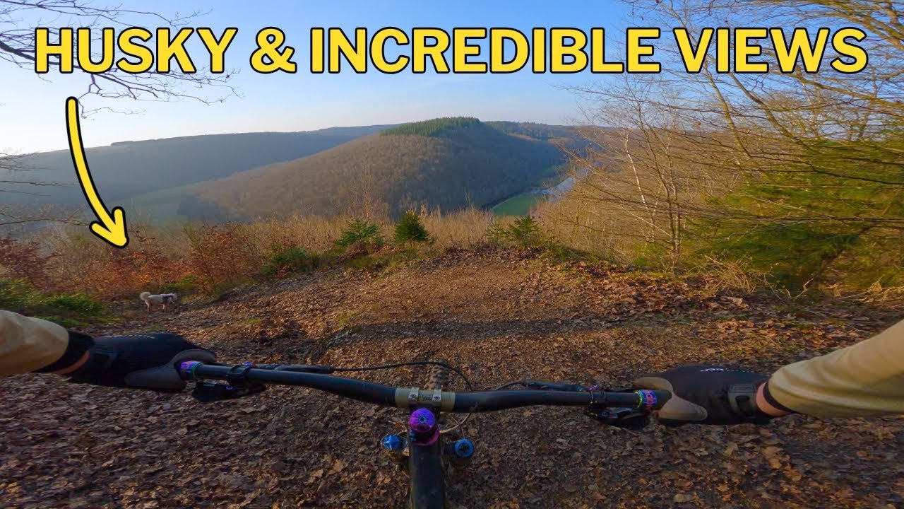 Riding Enduro MTB Trails around Bouillon