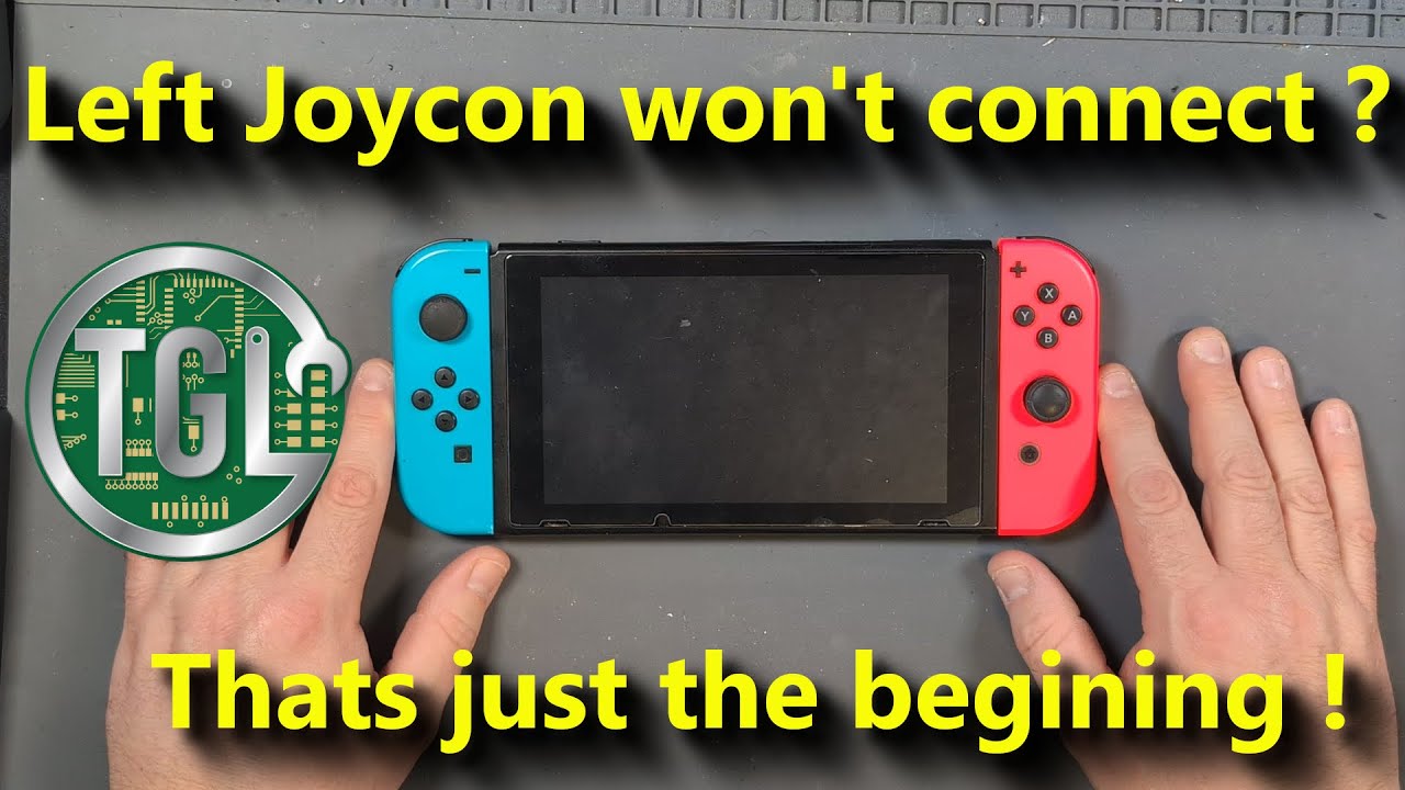 Nintendo Switch Repair - Left Joycon not connecting was only the start of the problems