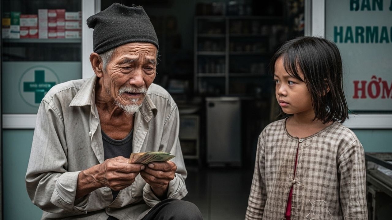 Ông Cụ 80 Tuổi Làm Việc 3 Ngày Ở Nhà Người Giàu Chỉ Để Mua Thuốc Cứu Bé Gái Mồ Côi Nghèo Khổ
