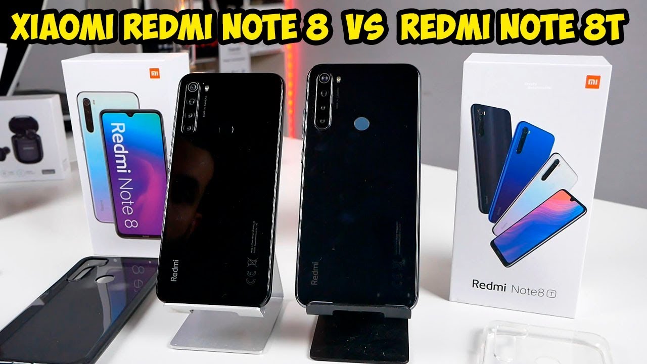Xiaomi Redmi Note 8 VS Redmi Note 8T. В чем отличия? Что выбрать?