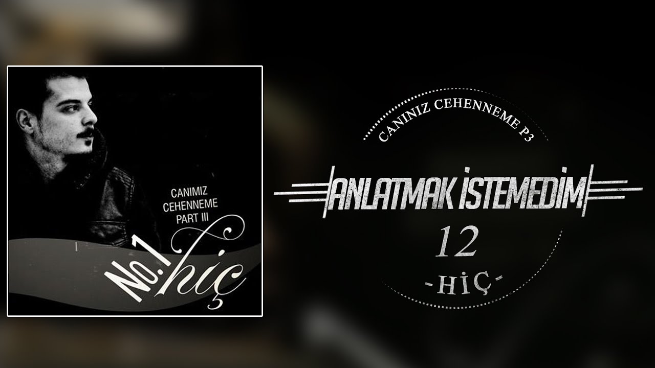 12. No.1 - Anlatmak İstemedim