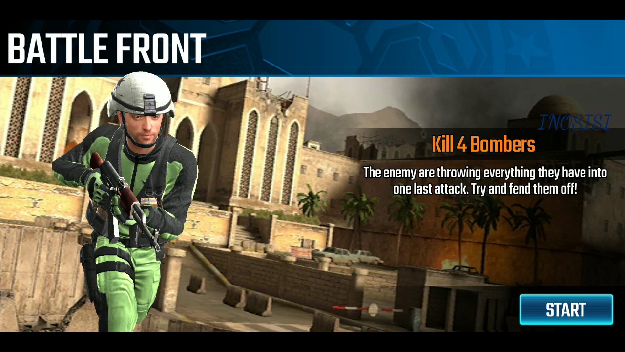 Sniper Strike - Baghdad #58 - Battle Front (Rifle)