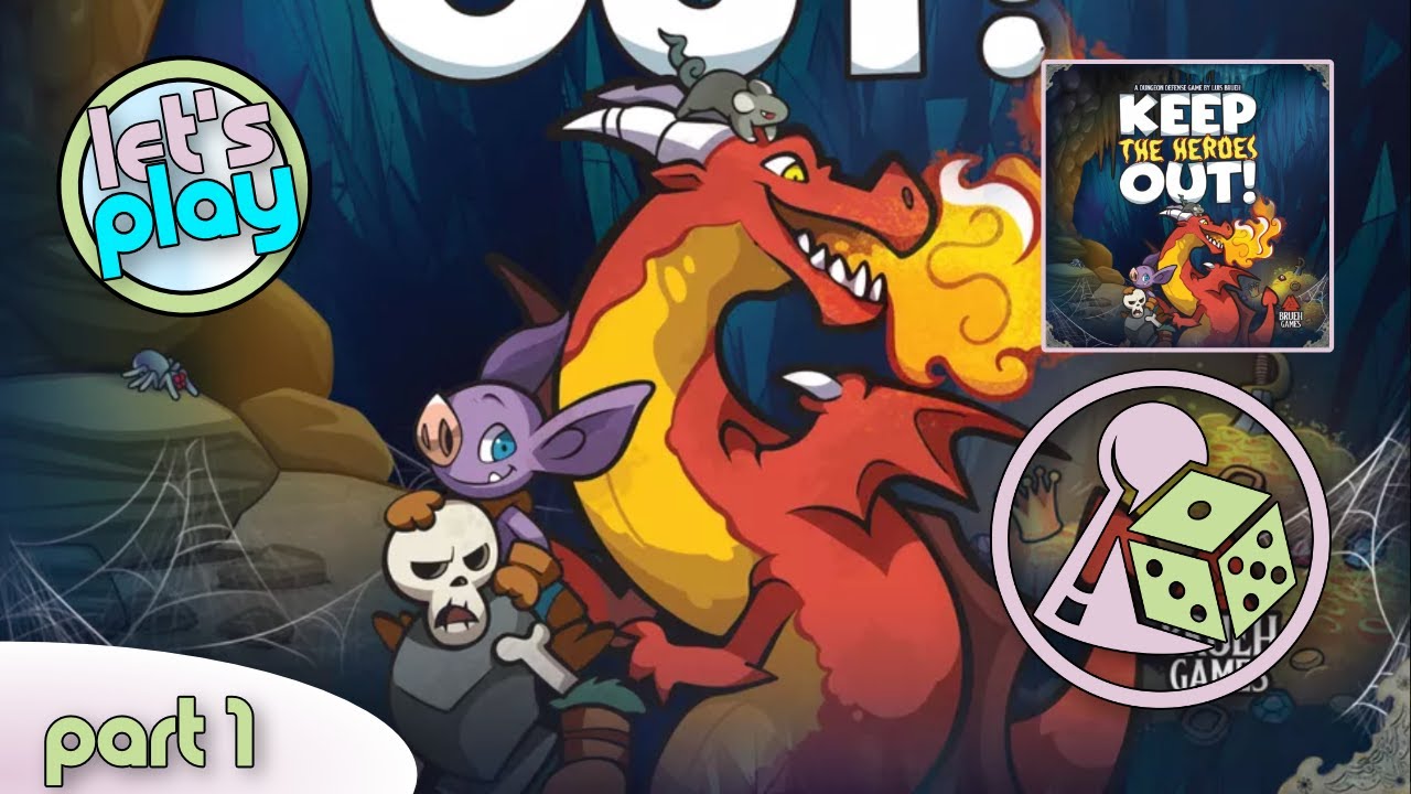 Let's learn and play Keep the Heroes Out - Part 1