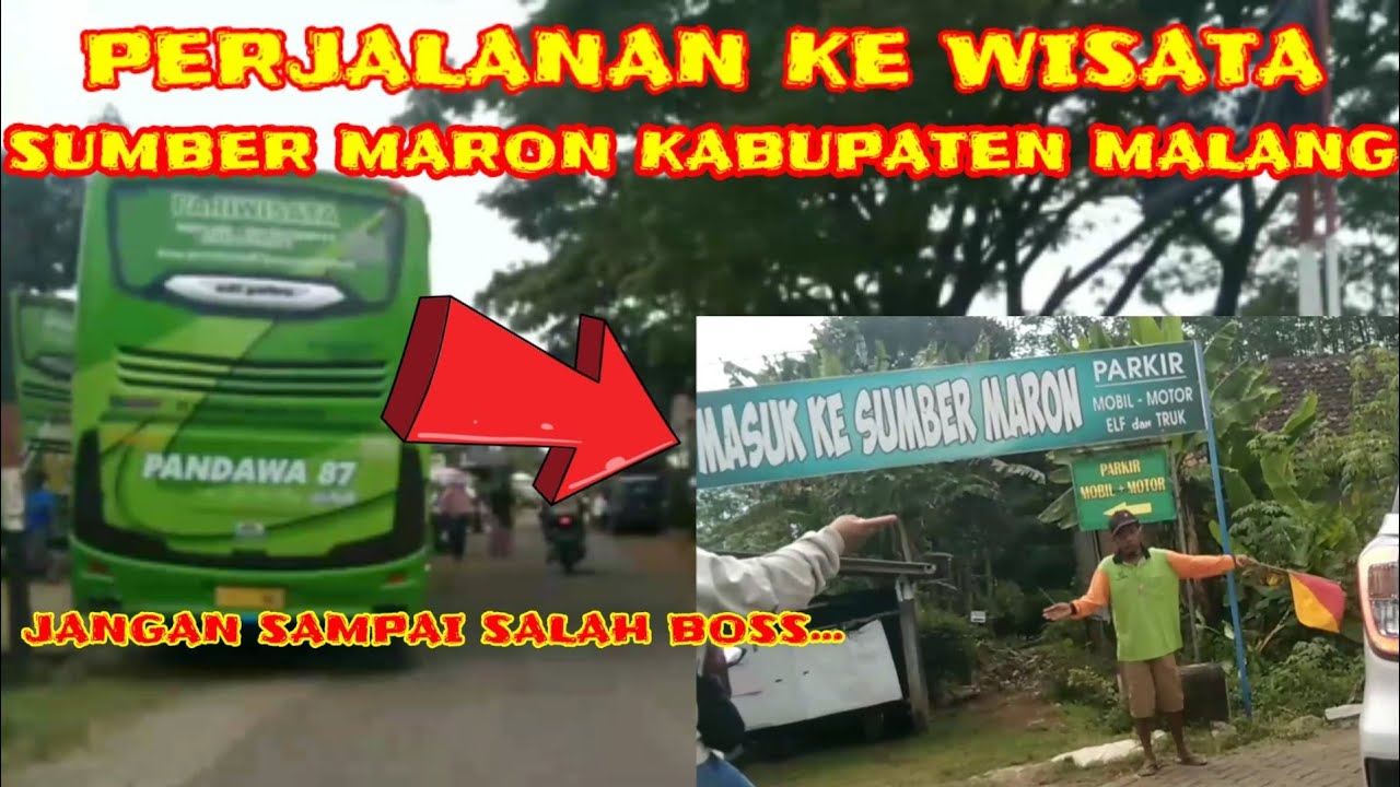 MENUJU KE WISATA SUMBER MARON KABUPATEN MALANG JAWA TIMUR, INDONESIA