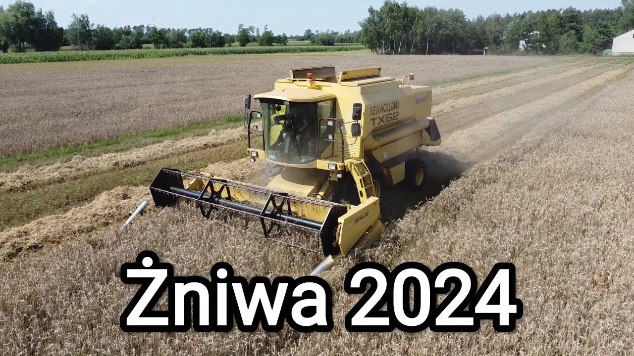 Żniwa 2024 🌾 New Holland TX62 🌾 Nowy nabytek Gr.Kałużny 🌾