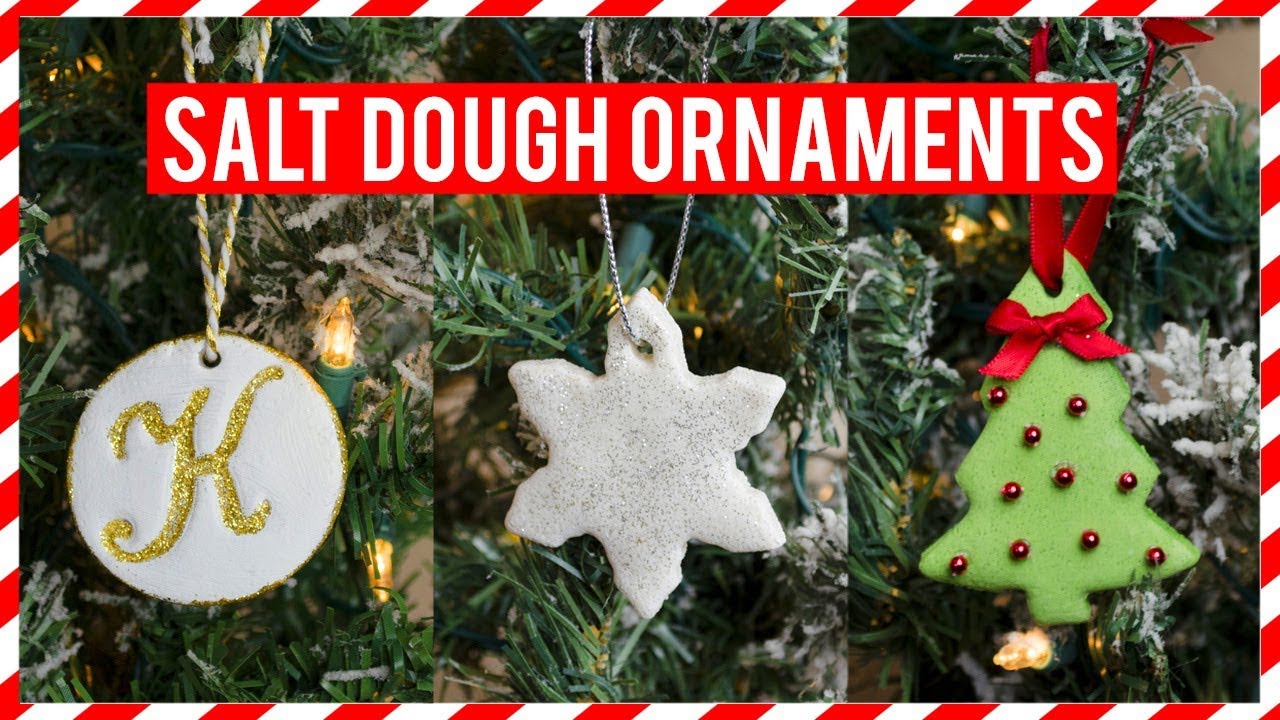 HOW TO MAKE CHRISTMAS SALT DOUGH ORNAMENTS | Simply Dovie
