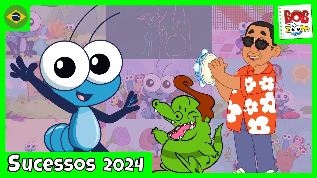 Coletânea Sucessos 2024 | Bob Zoom | Vídeo Infantil Musical Oficial @BobZoom