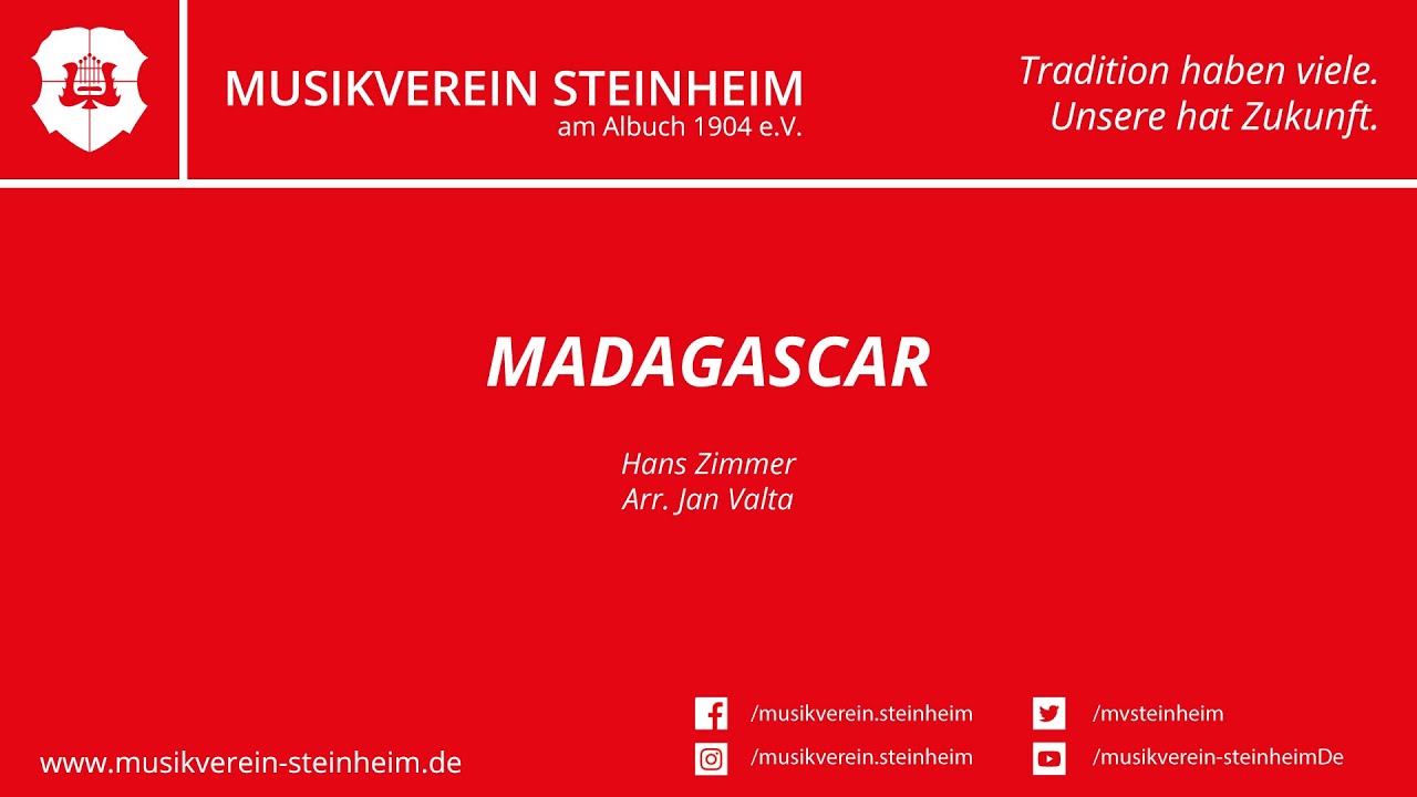 Madagascar / Hans Zimmer, Arr. Jan Valta