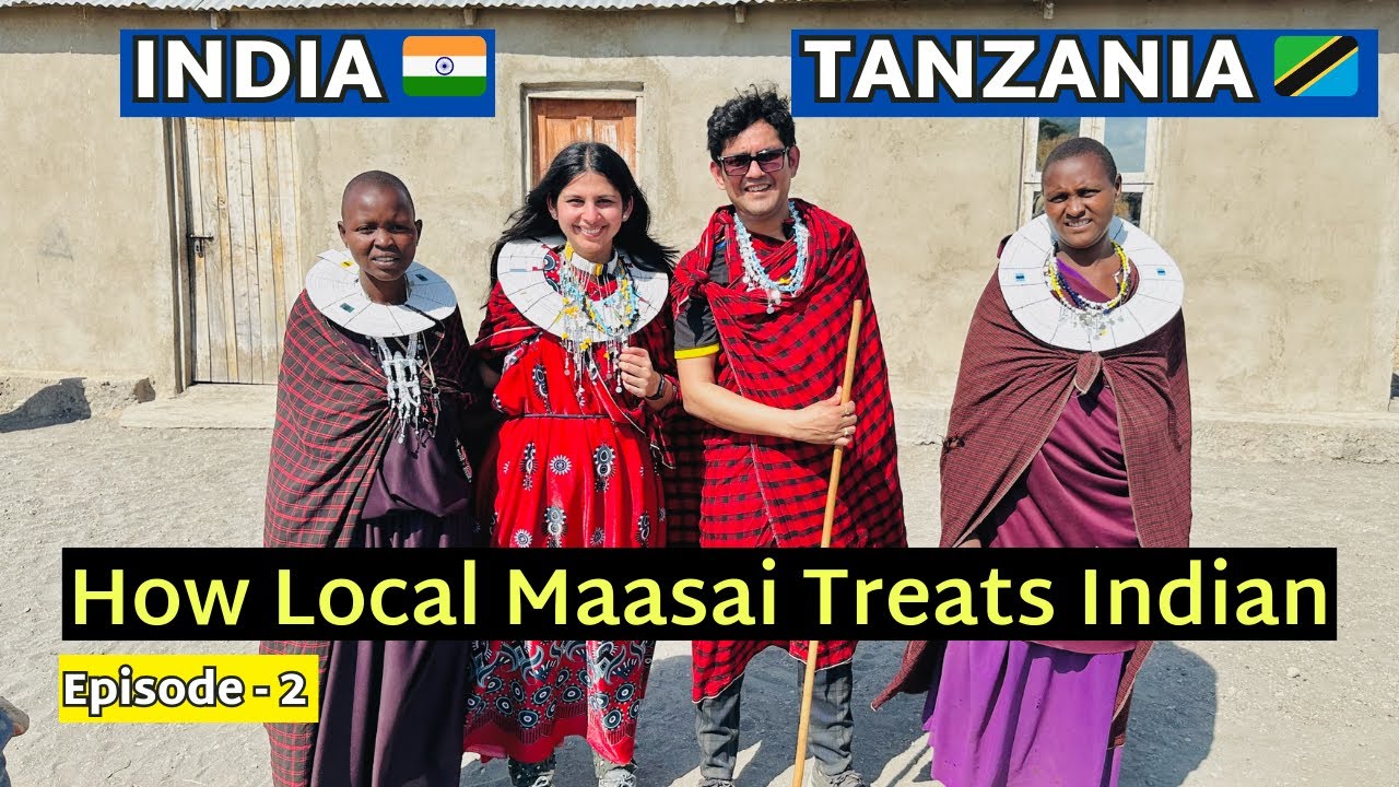 Ep 2 Tanzania, How Local Maasai People Treats Indian In Africa | Luxury Jungle Lodge Tour