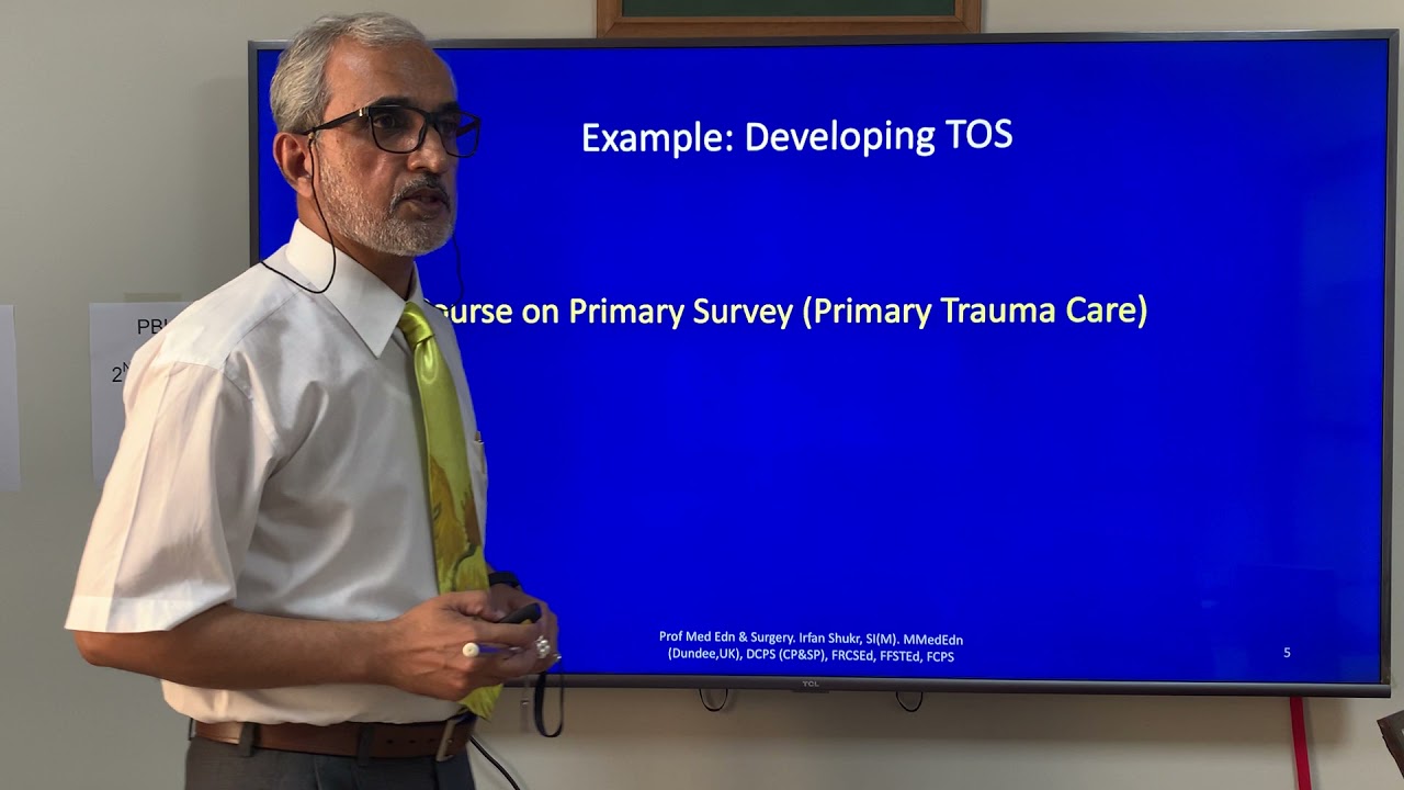 Table of Specification, TOS:  Assessment Planning – Part III