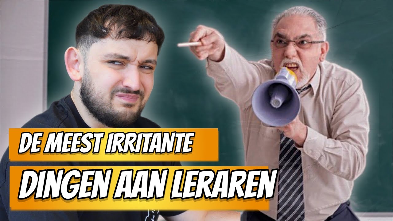 DE MEEST IRRITANTE DINGEN AAN LERAREN | Izzle Sketch