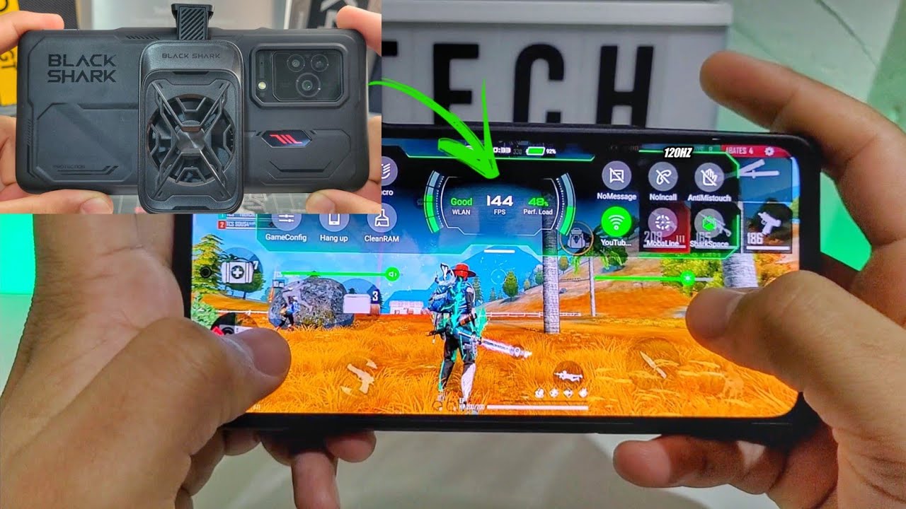 AGORA SIM! BLACK SHARK 5 COM POTÊNCIA MÁXIMA ❄️🚀
