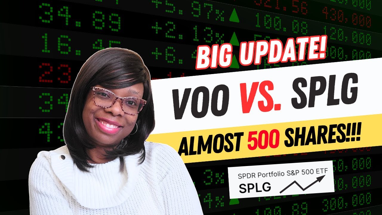 Why We Love SPLG Over VOO For Our Investment Portfolio - $100,000 Goal