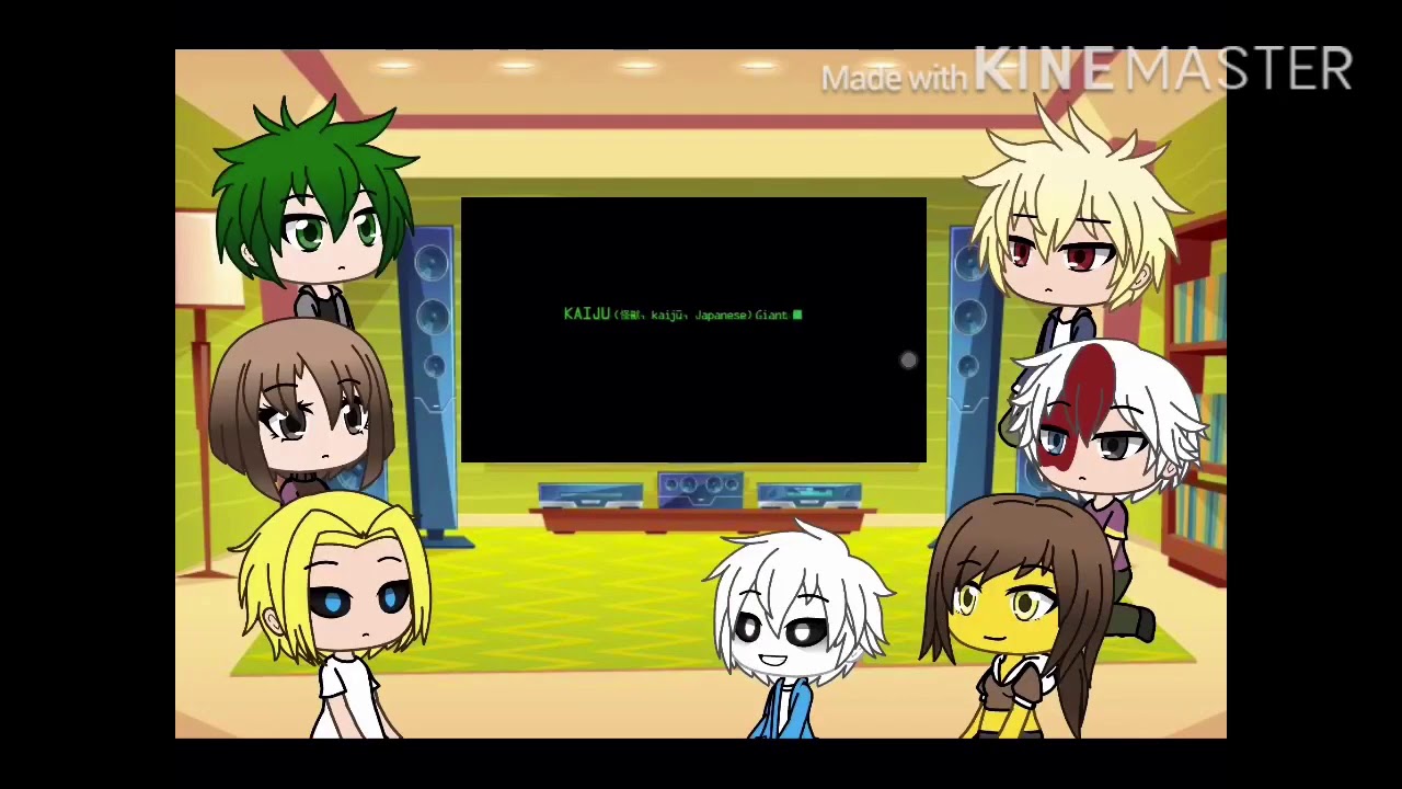 Mha + frisk and sans react to Pacific rim| original | gacha