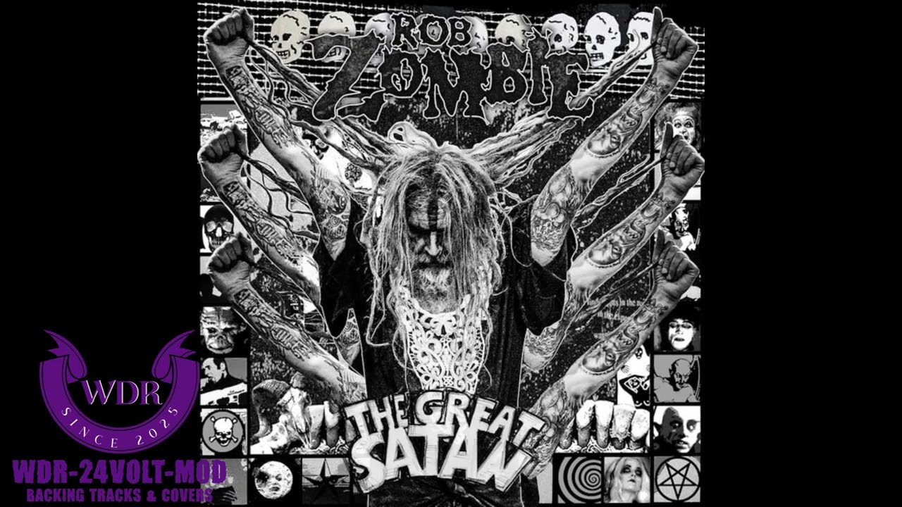 Rob Zombie - (I'm a) Rock "N" Roller (Backing Track) No Vox No Guitar