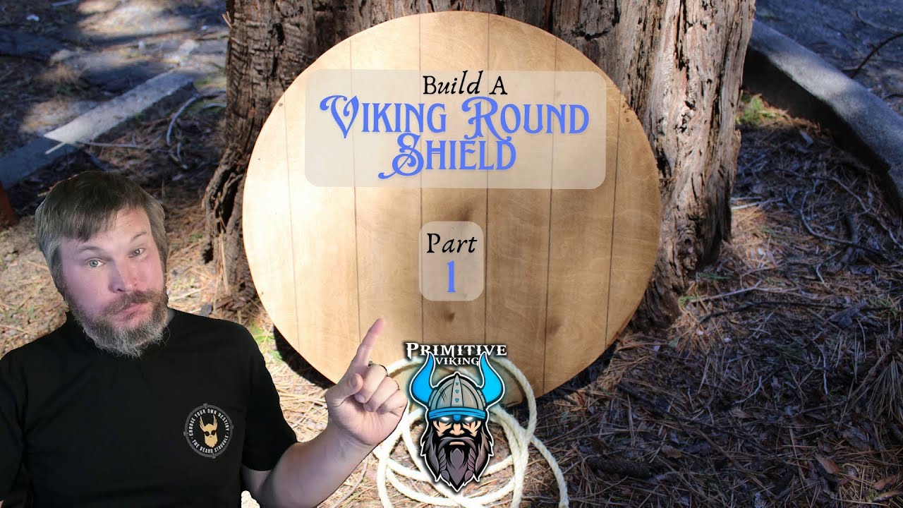 Making a Viking Round Shield  (Part 1)