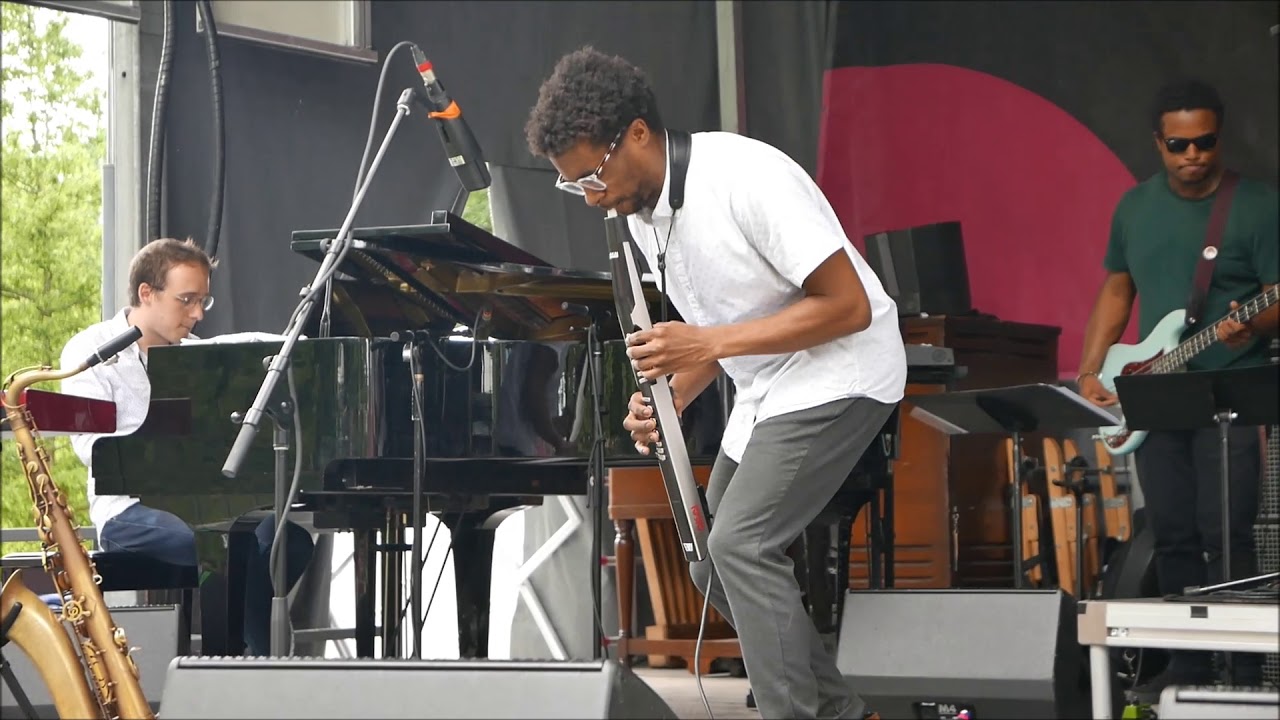 Morgan Guerin - live - Atlanta Jazz Festival @ Piedmont Pk - Sun My/27/2018