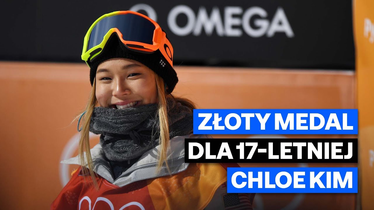 Chloe Kim NAJMŁODSZĄ zawodniczką w historii, która zdobyła złoty medal olimpijski w snowboardzie!