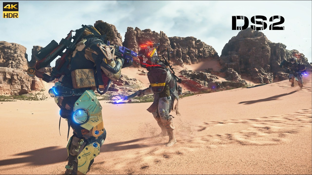 Death Stranding 2 - Stealthy Combat Gameplay | PS5 4K HDR