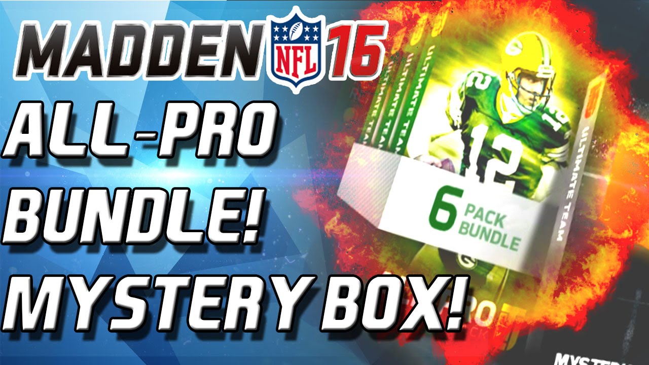 Madden 16 Ultimate Team &mdash; НАБОР ALL-PRO! ДАЁШЬ ЖАРУ!!!!!!