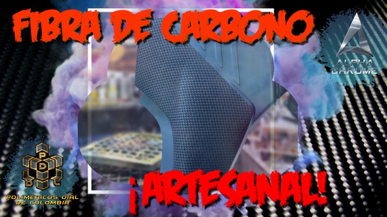 FIBRA DE CARBONO efecto con tela PASO A PASO🤯
