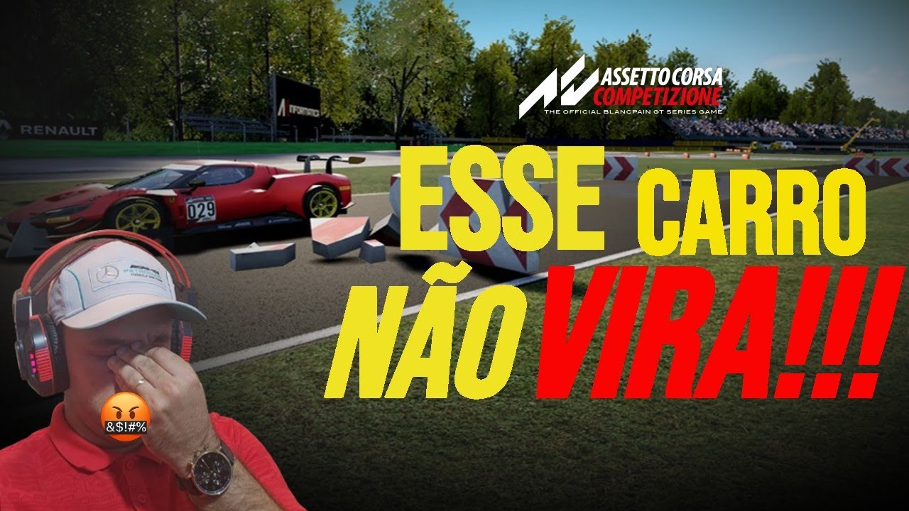Como melhorar o controle do seu carro - Asseto Corsa Competizione