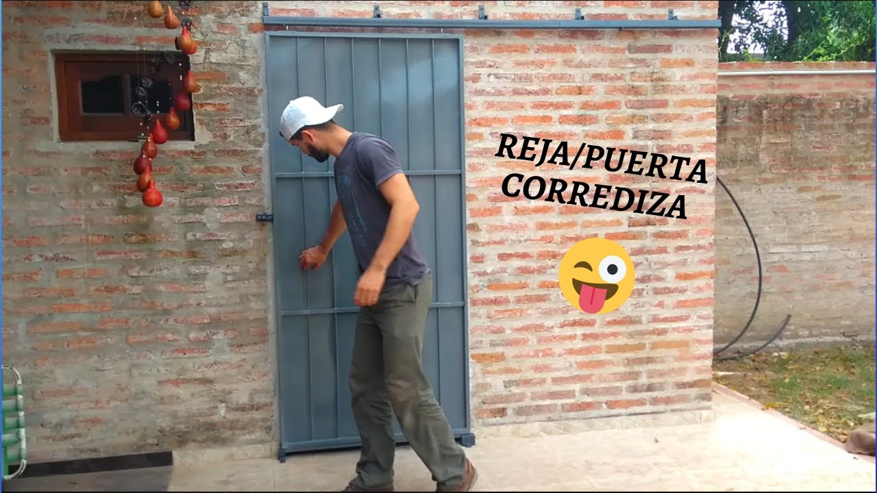 DIY INSTALACIÓN DE REJA CORREDIZA "Sliding Door" 
