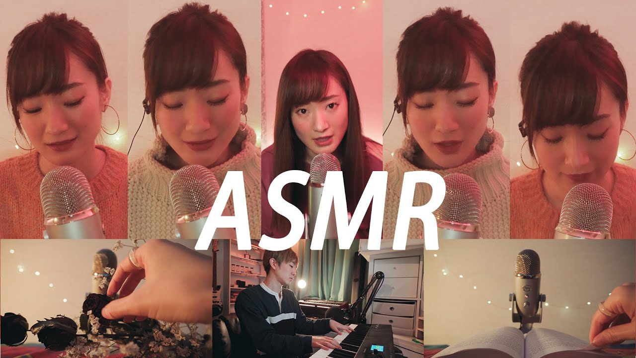 【ASMR】ドライフラワーから始まる「花」ソング【MASHUP】