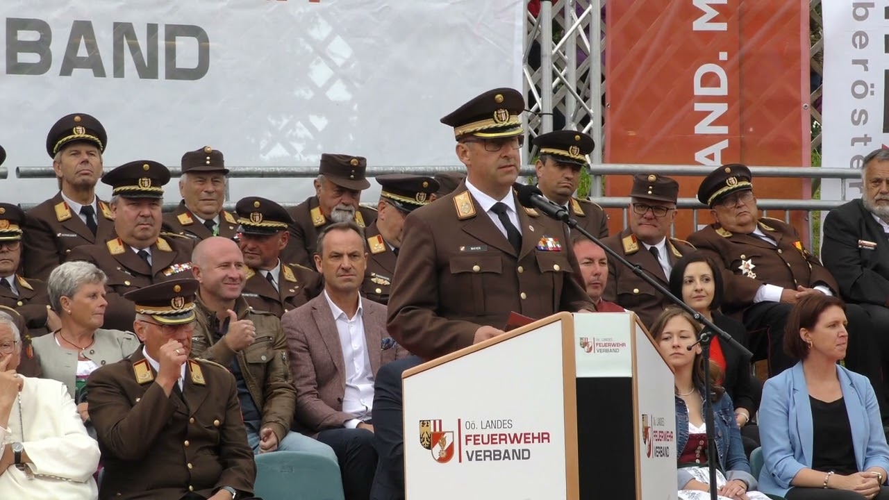 Siegerehrung OÖ Landes Feuerwehrleistungsbewerb in St Peter 2022