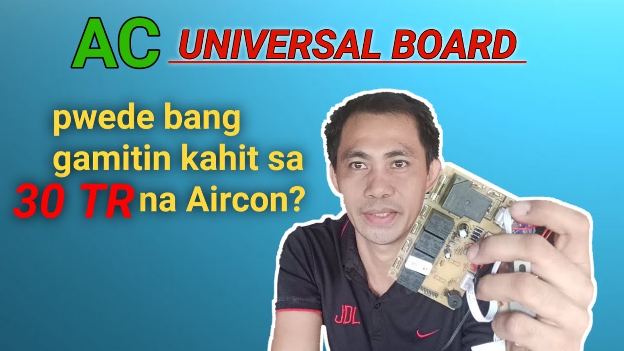 HOW TO CONVERT AC UNIVERSAL BOARD