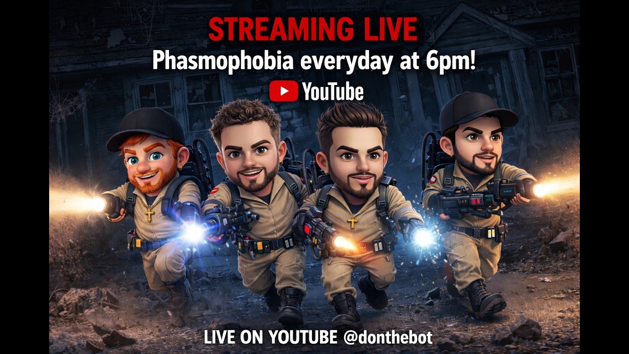 LIVE! #phasmophobia (SCARY GAMEPLAY)