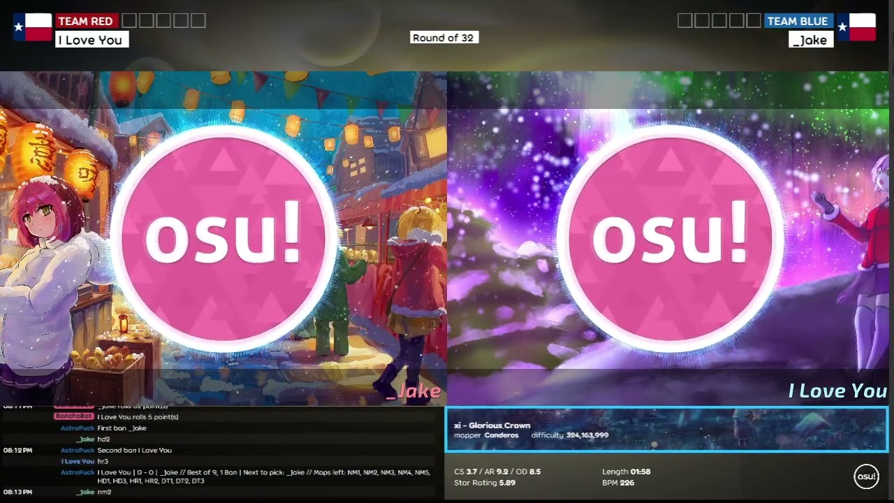 5 Digit Texas Tournament 2 (Round of 32): I Love You vs _Jake