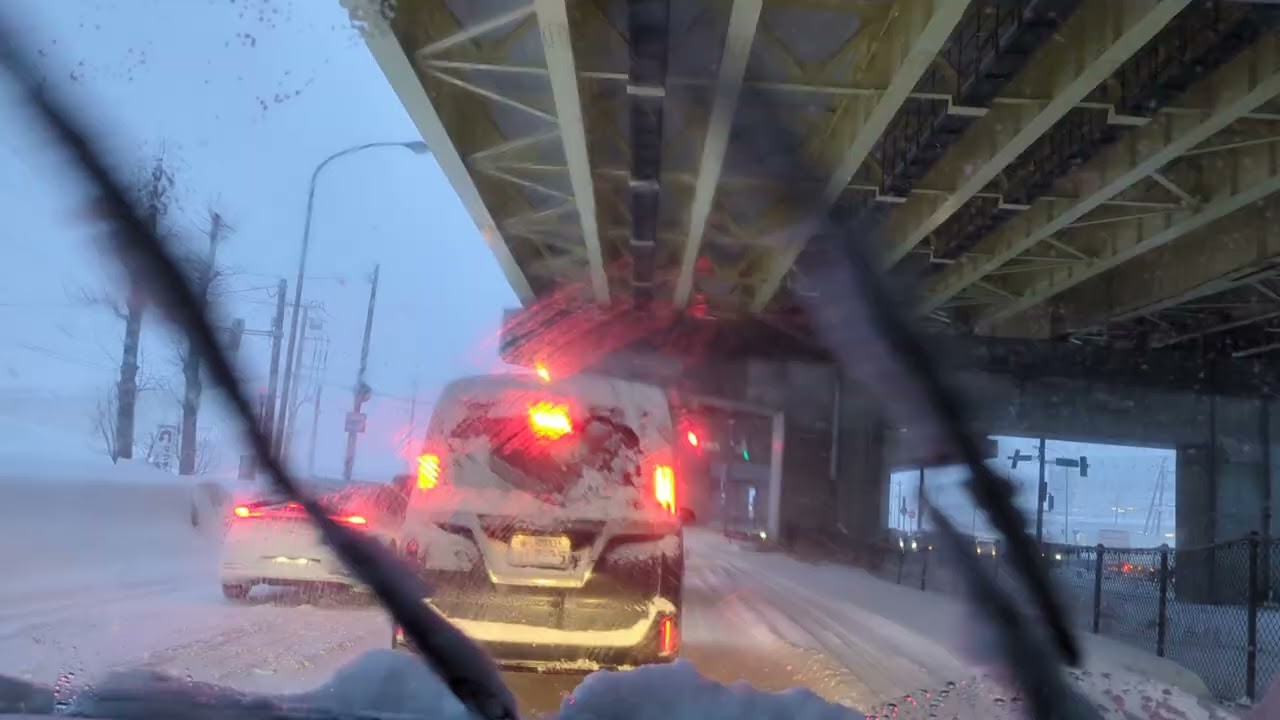今現在の札幌新道の状況