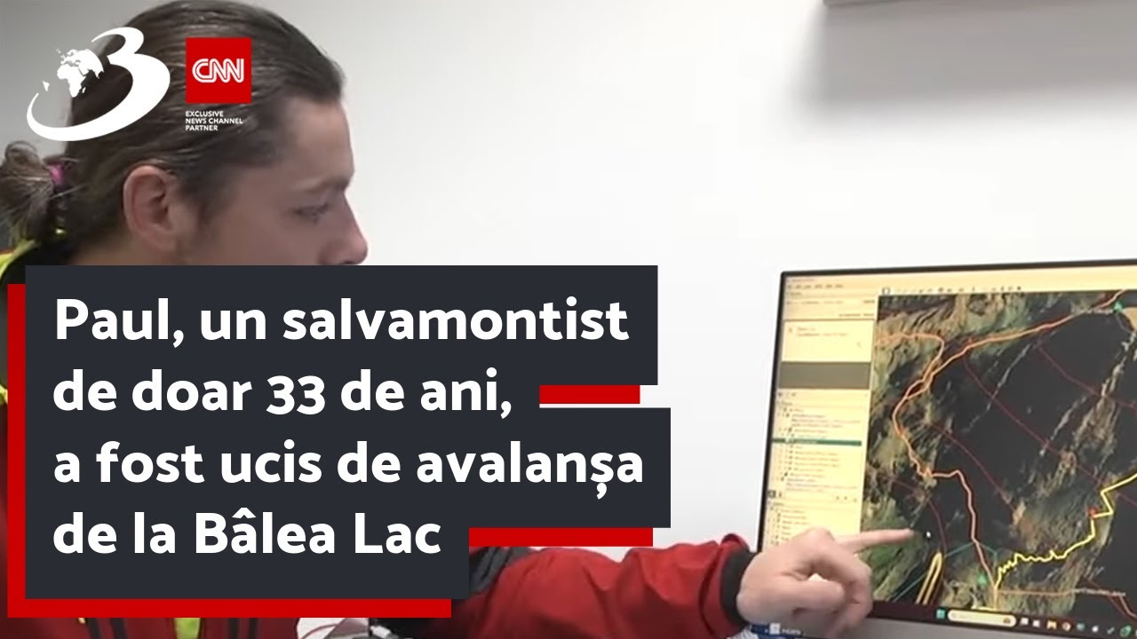 Paul, un salvamontist de doar 33 de ani, a fost ucis de avalanșa de la Bâlea Lac