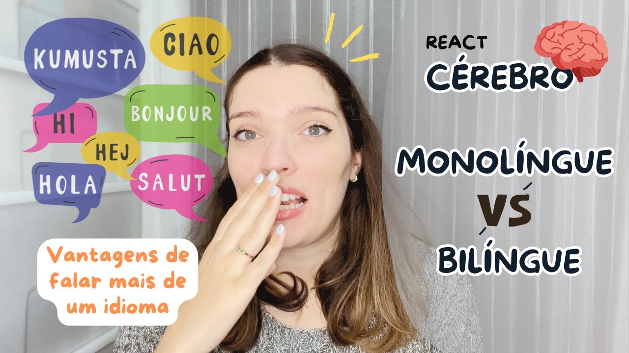 Diferença cérebro monolingue e bilingue