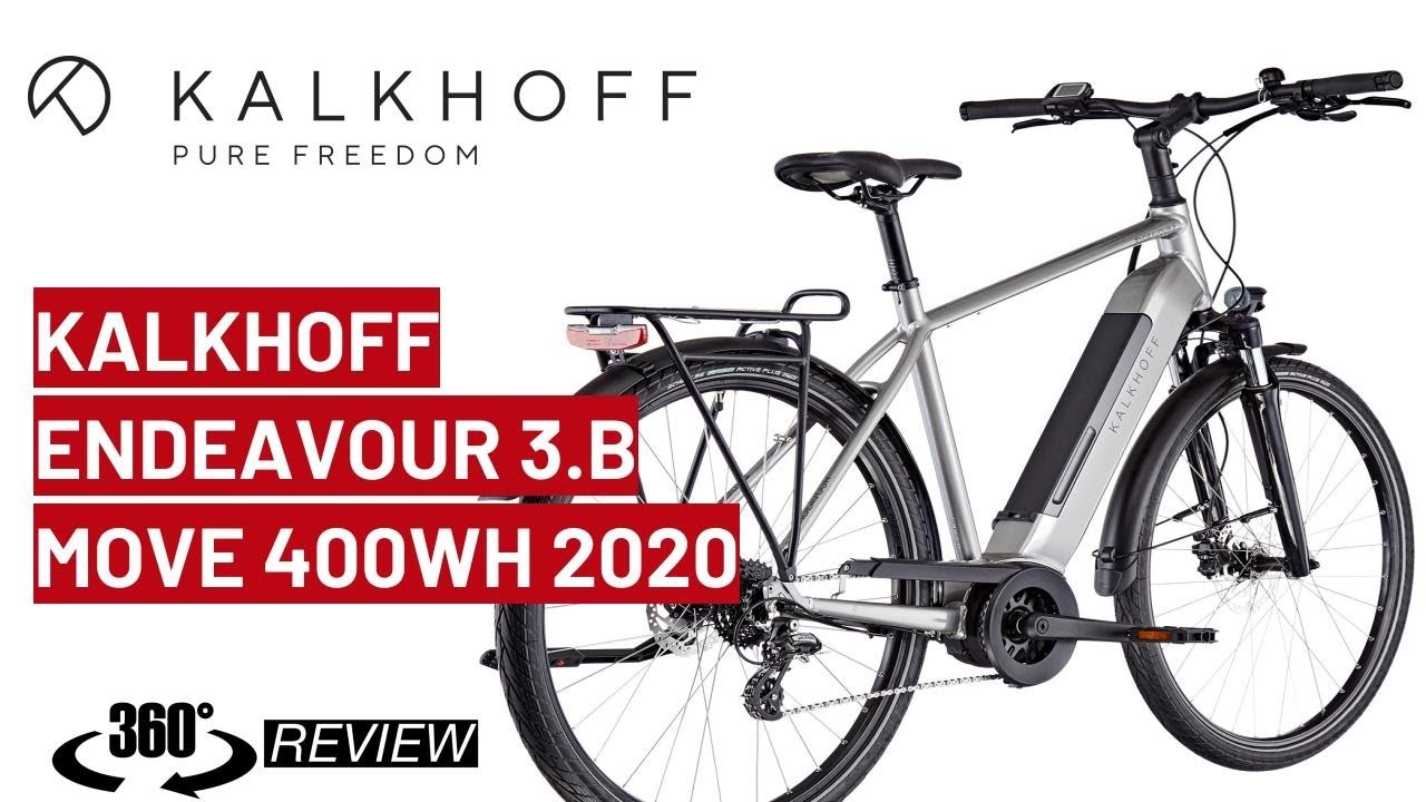 Kalkhoff Endeavour 3.B Move 400Wh smoke silver glossy 2020: 360 spin bike review
