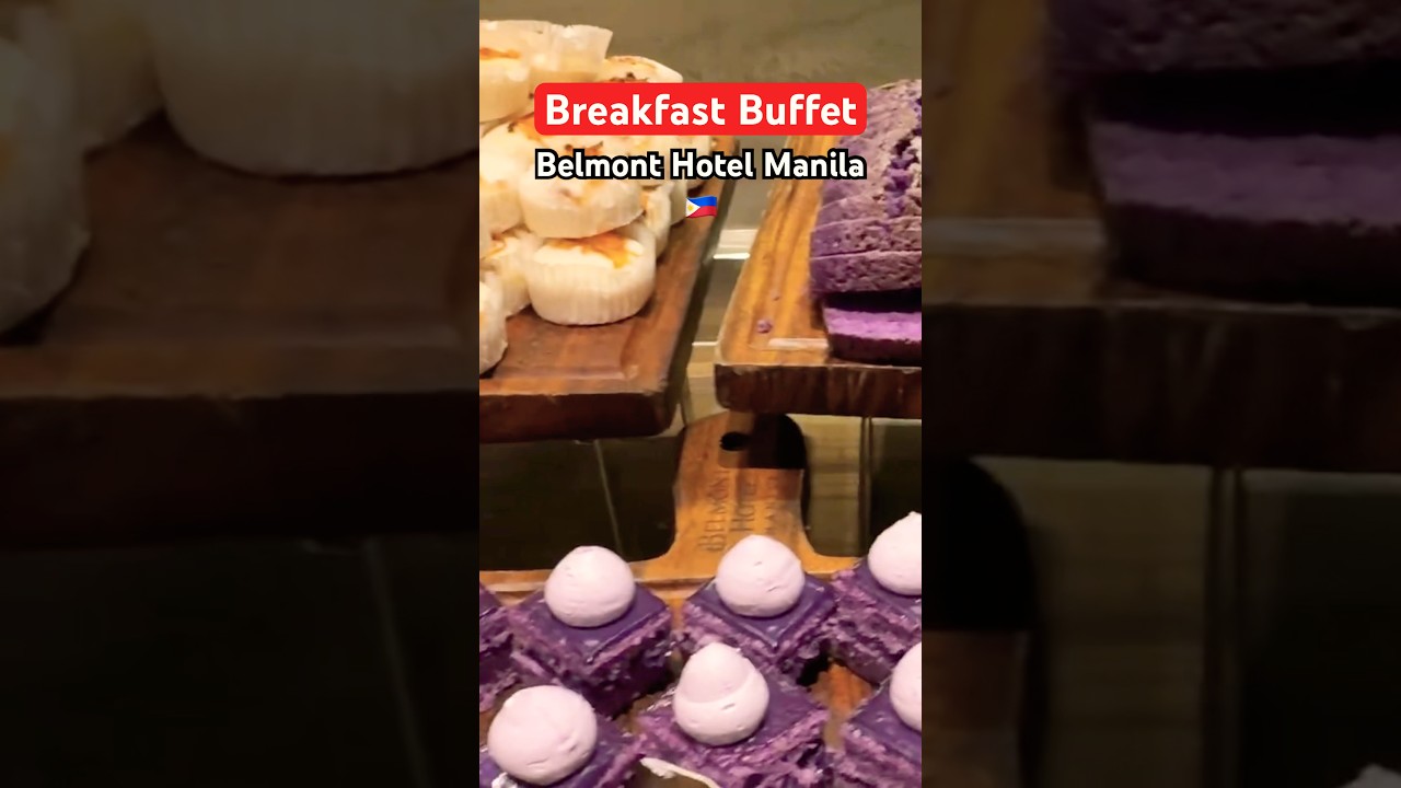 Завтрак "шведский стол" в отеле Belmont в Маниле за 950 филиппинских песо 🇵🇭