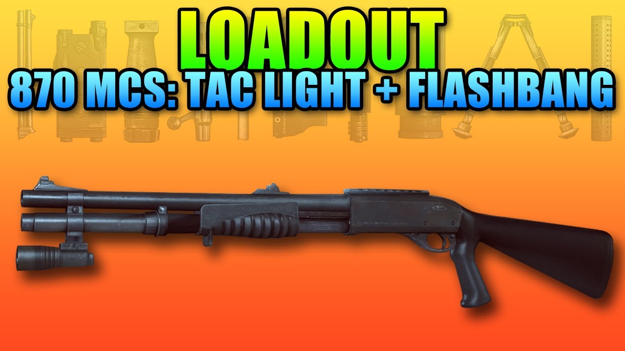 Loadout: 870 MCS - Tactical Light, Flashbang, C4 Breacher (Battlefield 4 Gameplay/Commentary)