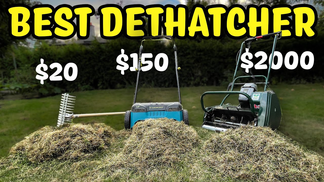 BEST DETHATCHER! Rake vs Electric vs Allett Liberty 43