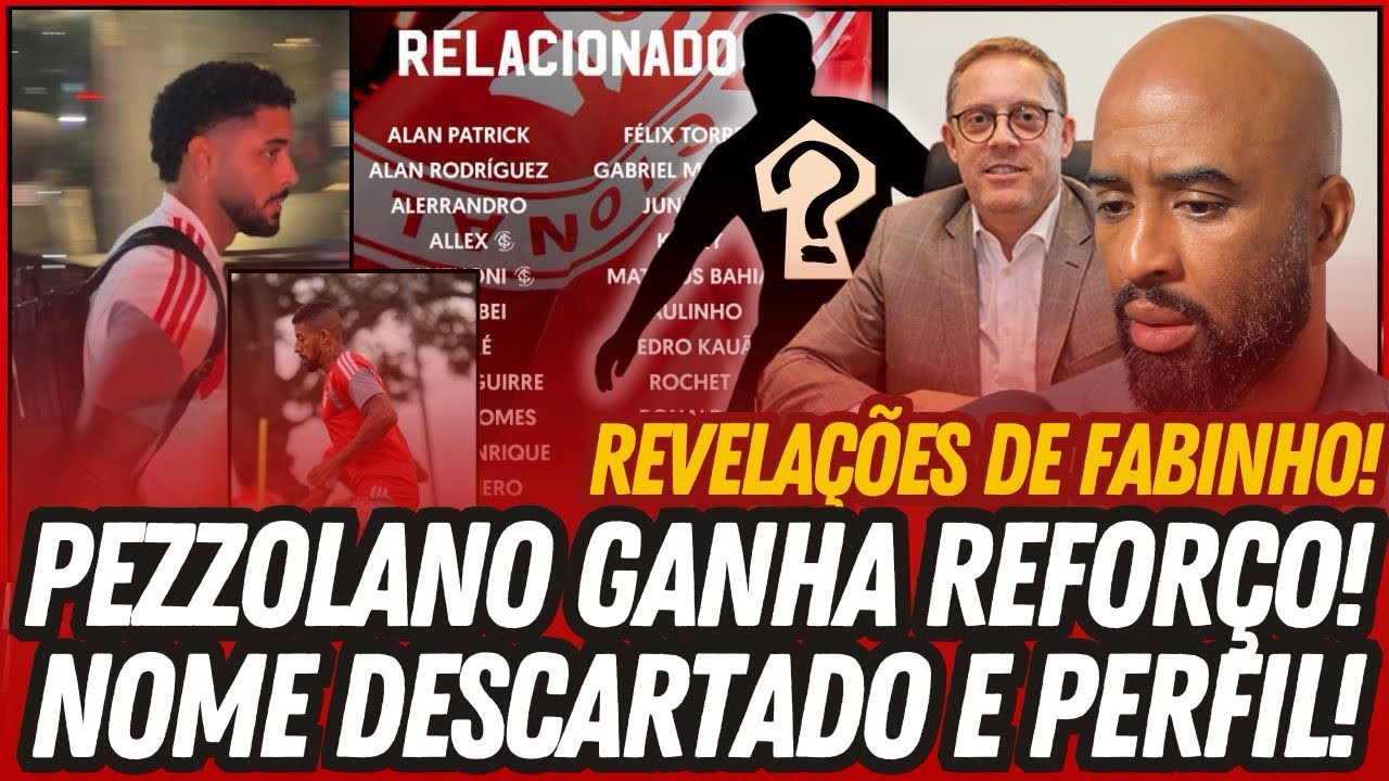 🚨⚠️ REFORÇO PARA PEZZOLANO! • FABINHO ABRE O JOGO • ZAGUEIRO DESCARTADO E PERFIL OBSERVADO • FOCO!