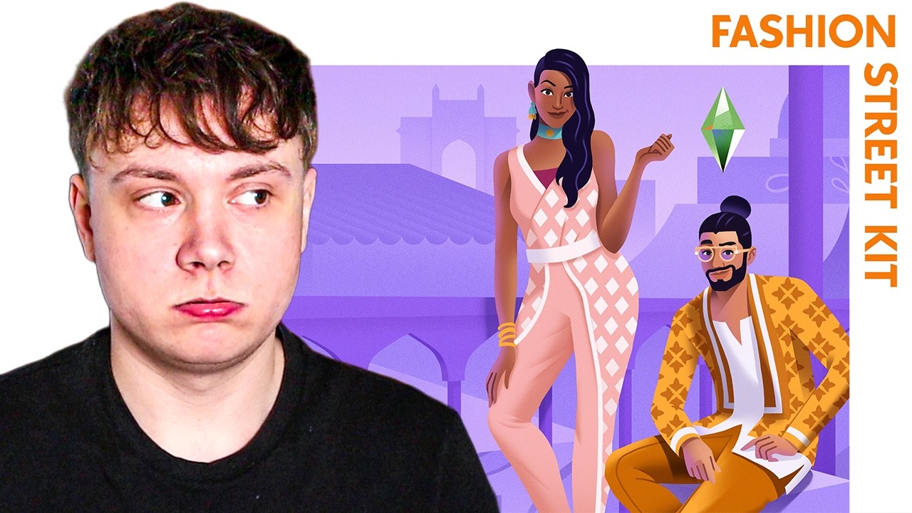 Обзор набора для создания модной уличной одежды в The Sims 4.