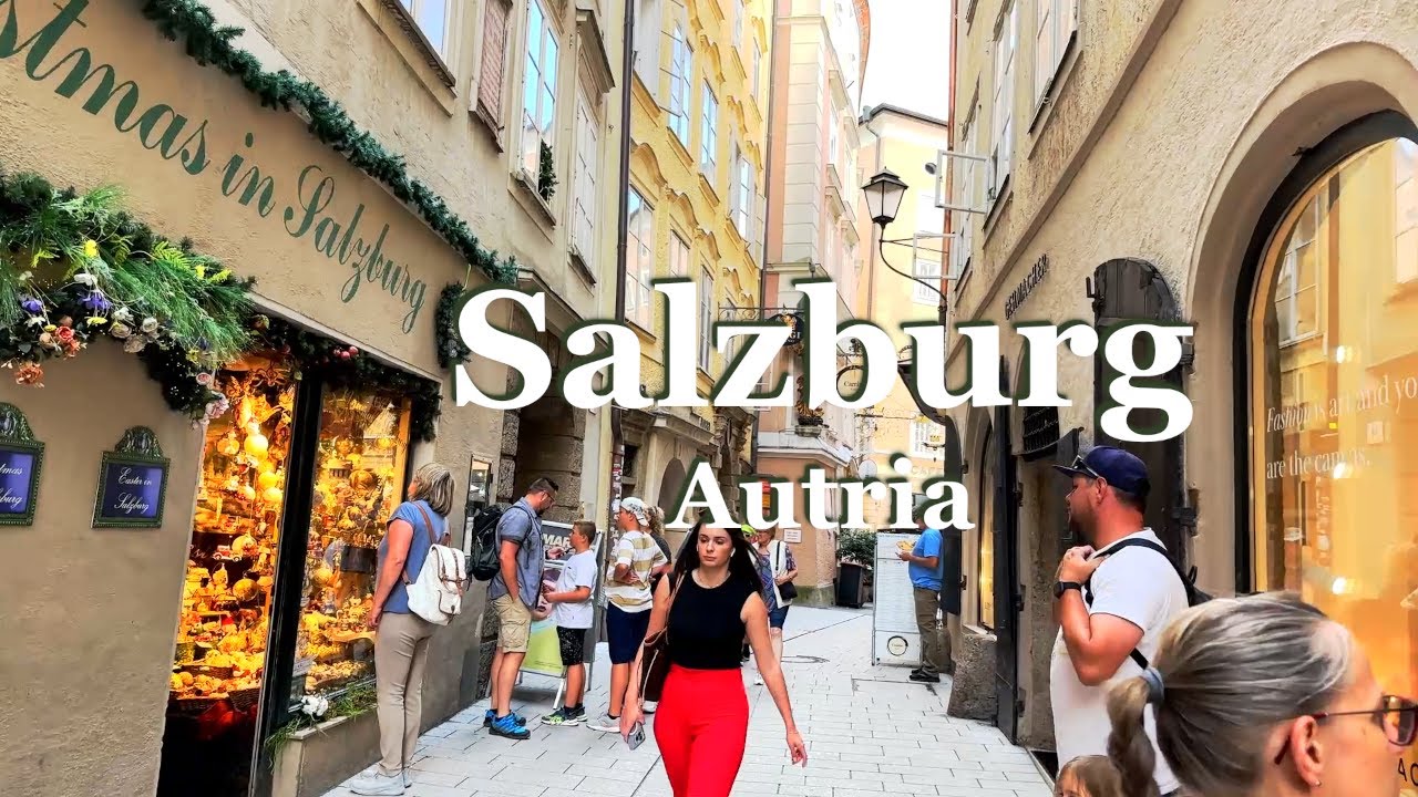 Люблю каждый раз гулять по Зальцбургу, тур по Австрии