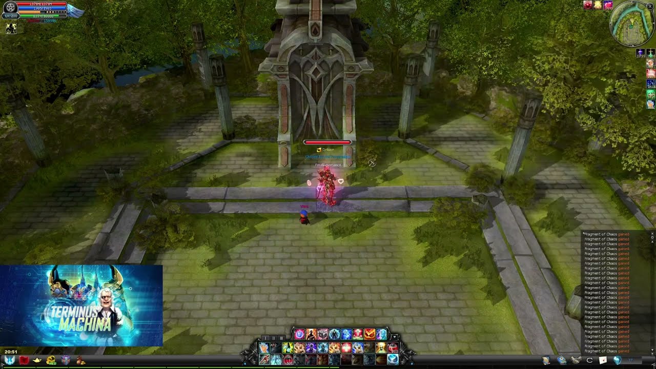 Cabal Online - Abandoned City - Wizard with Saints & Tempstuff