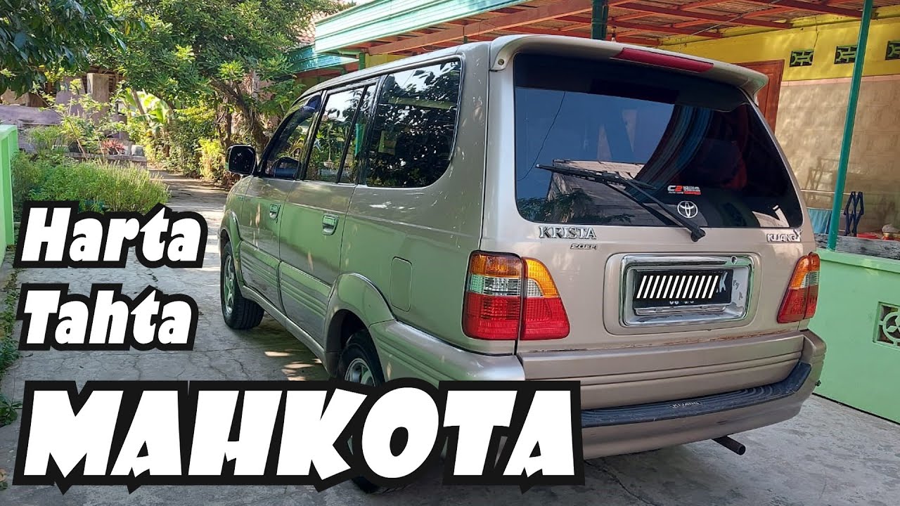 Dijual Toyota Kijang Krista 2.0L MT 2001