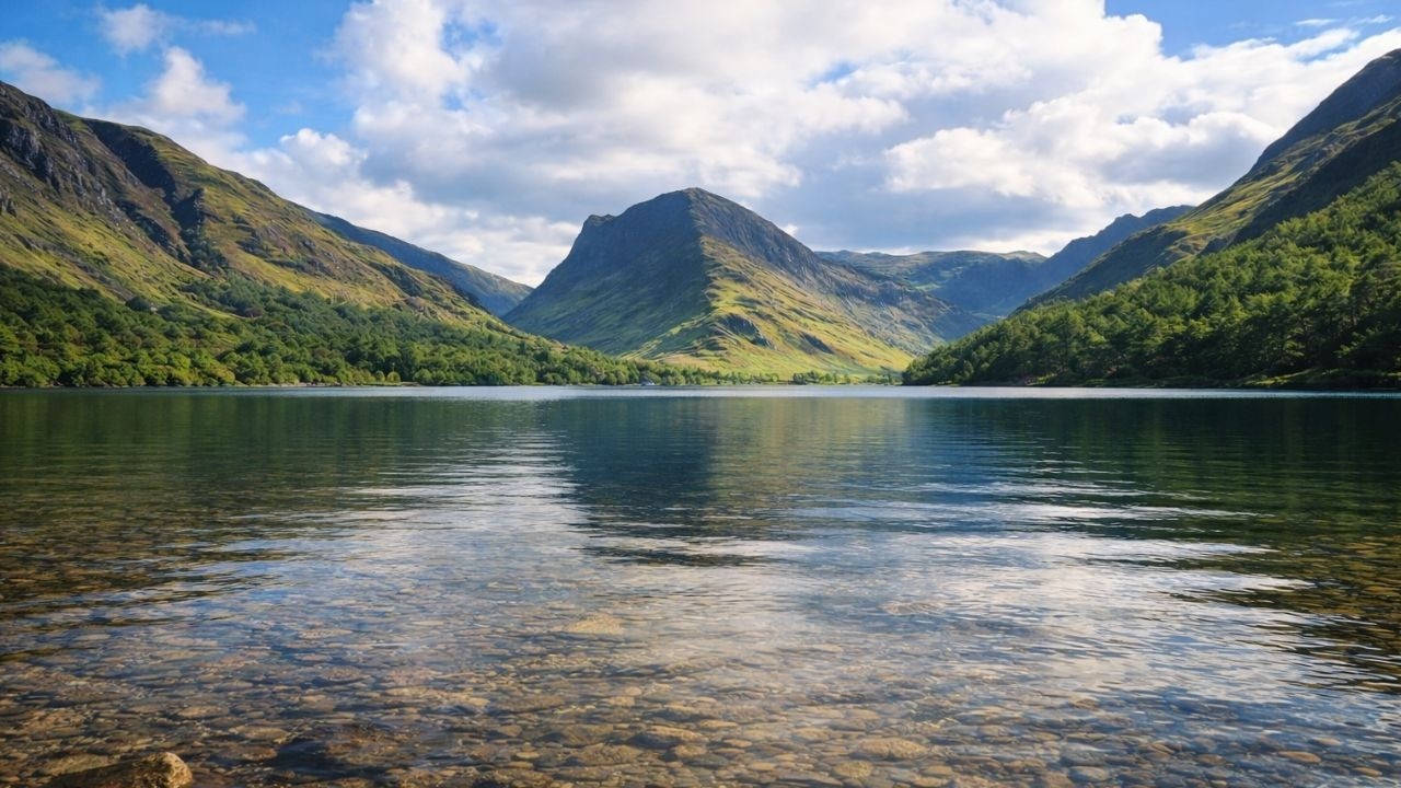 Complete Walk Around Buttermere Lake, English Countryside 4K