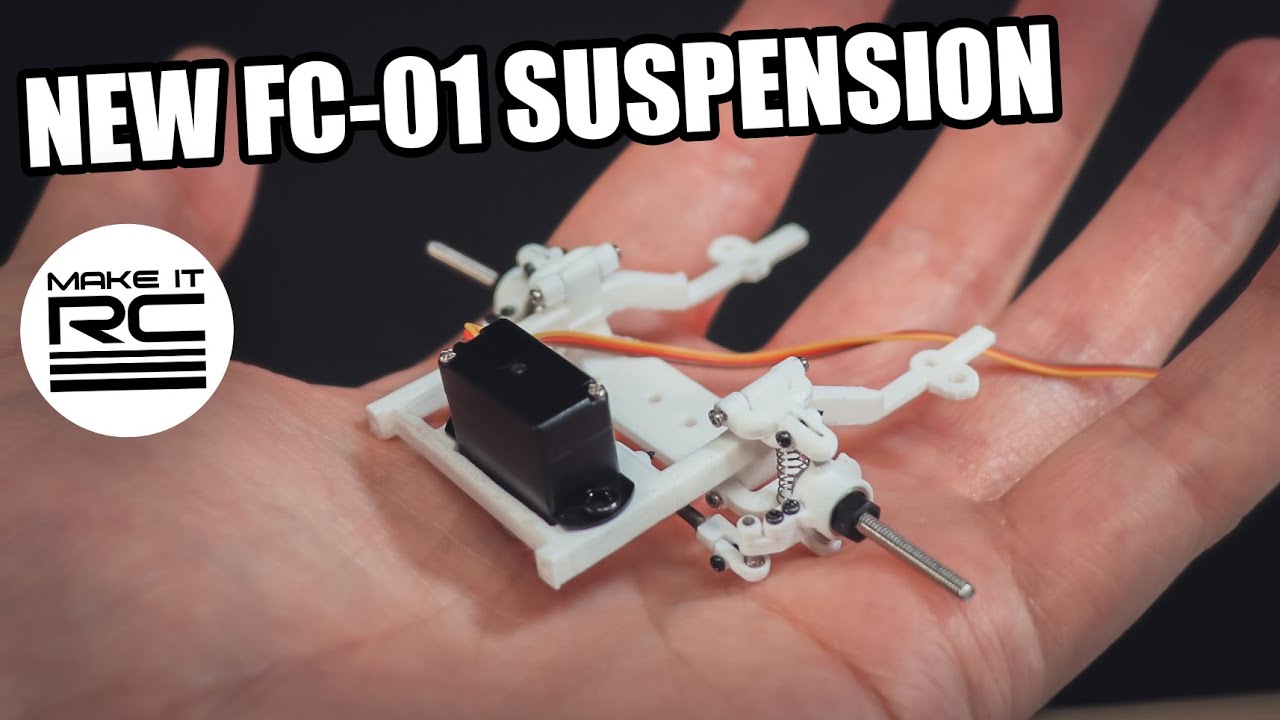 New 3D Printable RC Suspension for 1/24 and 1/25 Scale Cars