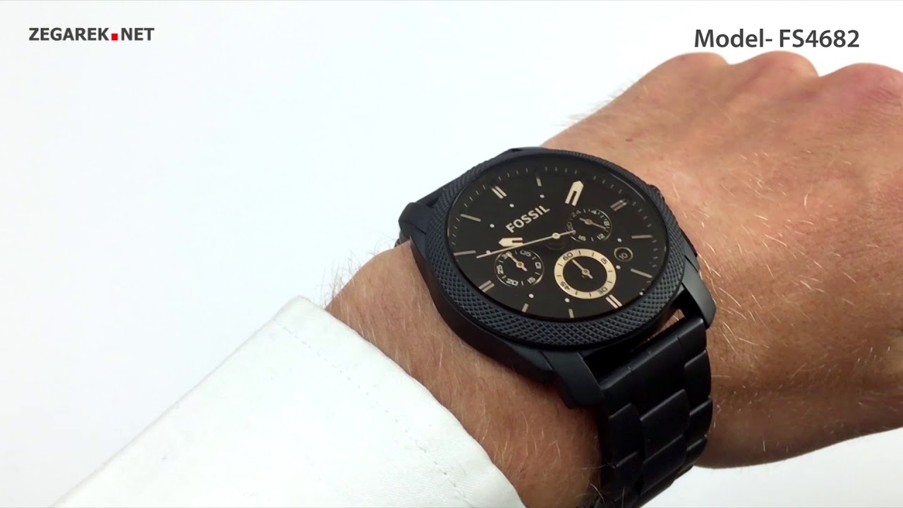 Fossil Mens Dress FS4682 MACHINE - Zegarek.net