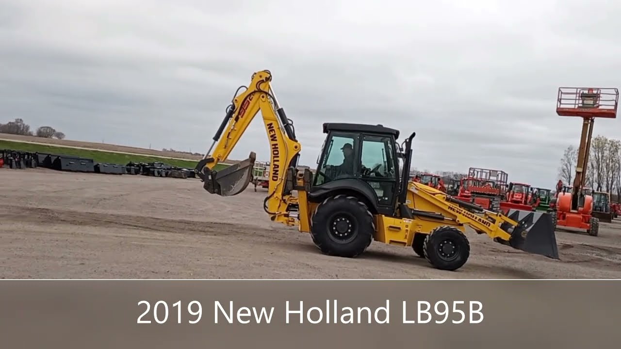 New Holland LB95 Tractor Loader Backhoe