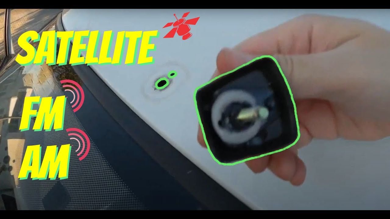 CAR roof ANTENNA installation 🛠